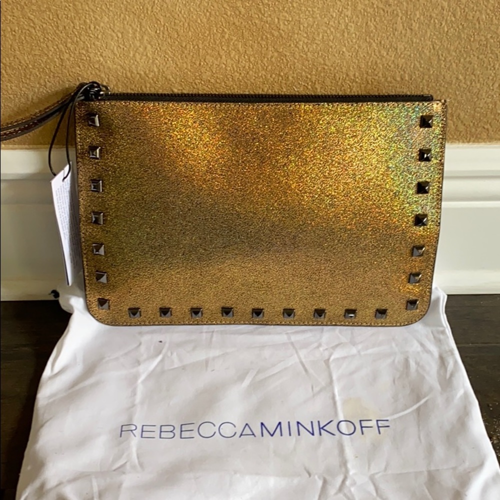Rebecca Minkoff Gold Clutch